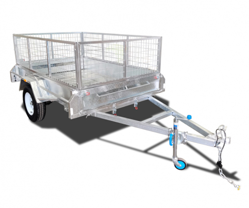 8×5 Galvanised Single Axle Premium Box Trailer 750 KG ATM