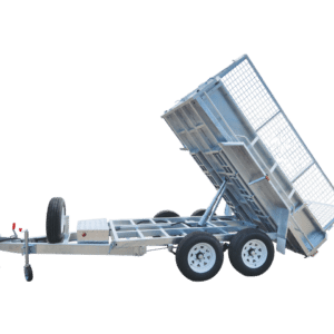 10 x 5 Galvanised Tandem Axle Hydraulic Tipper Box Trailer 3500 KG ATM (Model- TP105)