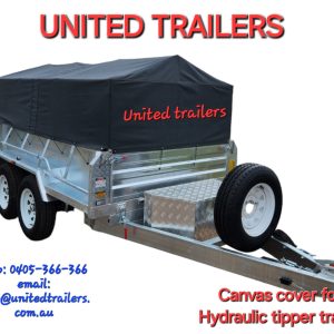 Canvas Cover for Hydraulic tipper Trailer