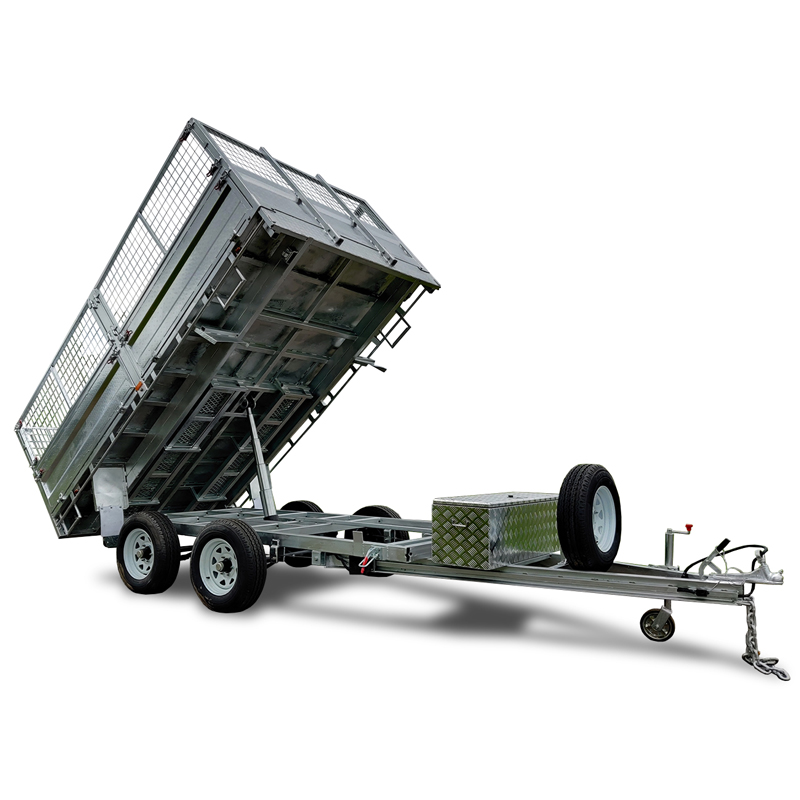 14×7 Flat top /Table top Hydraulic tipper Trailer 3500 KG ATM