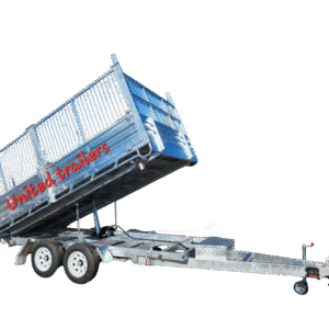 14×7 Flat top /Table top 3 Way Hydraulic tipper Trailer 3500 KG ATM