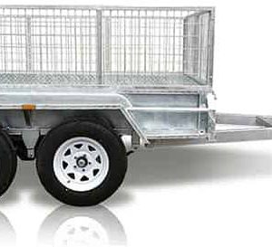 10×6 Galvanised Tandem Axle Heavy Duty Box Trailer 3500 KG ATM