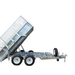10 x 5 Galvanised Tandem Axle Hydraulic Tipper Box Trailer 3500 KG ATM (Model- TP105)