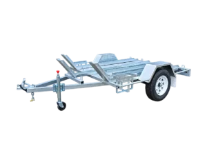 7x5 Galvanised Motorbike Trailer ATM 750KG (Model- MBKT75)