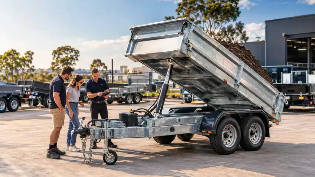 Affordable Hydraulic Tipper Trailers